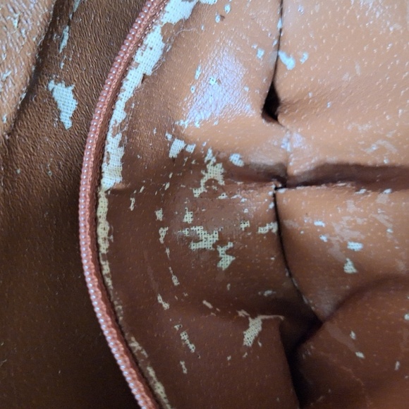 Celine Macadam 1980's Vintage Pouch With Wristlet Strap & Triomphe Logo (PROJECT - Picture 6 of 6